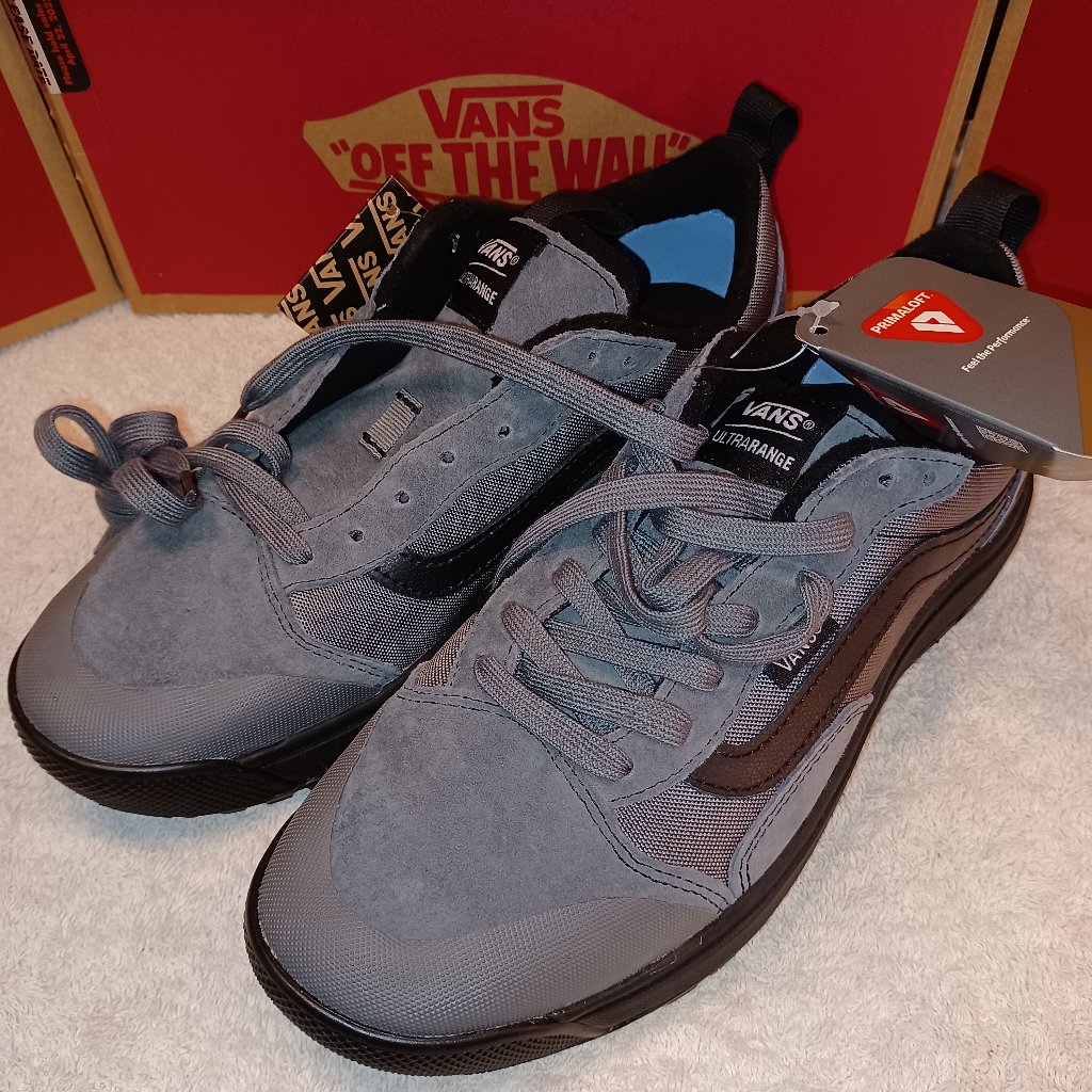 Vans Men's 7/Women's 8.5 Ultrarange Exo Mte Pewter/Black Vn0a5ks4pbq